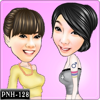 Q版雙人漫畫 PNH-128